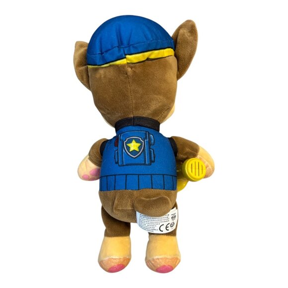 PAW Patrol Chase Plush Police Pup with Flashlight Accessory 9” Nickelodeon Spin - Picture 4 of 5